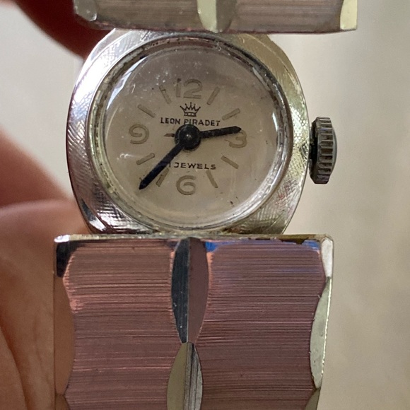 Vintage Leon Piradet Watch Bangle In Working Condition!! main image 11